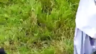 Sexy Nepali Wife Caught Fucking Lover In Forest