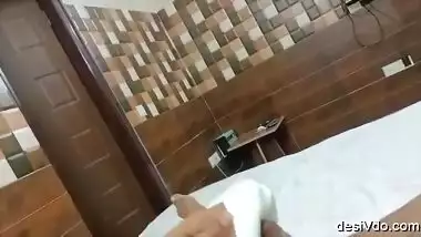 Sexy Married Bhabhi Giving Blowjob