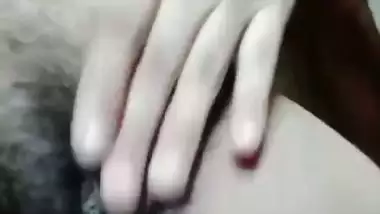 Slim village girl striptease after bath nude MMS