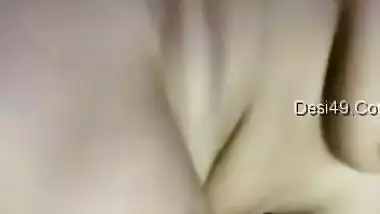 Exclusive- Sexy Indian Girl Boob Pressing And Hard Fucked By Lover